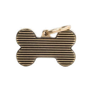 Placa Bronx Hueso XL Cobre Rayas Paralelas