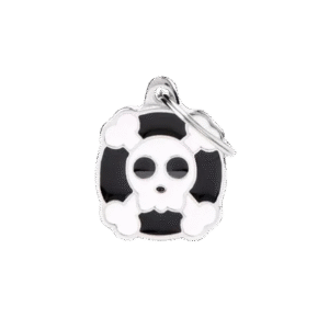 Placa Charms Calavera