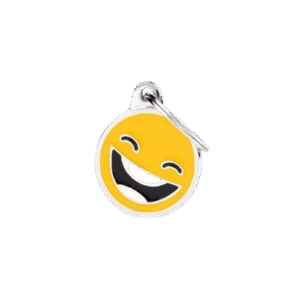 Placa Charms Emoticon Smile