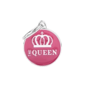 Placa Charms Mediana THE QUEEN