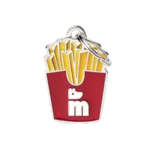 Placa Food Papas Fritas