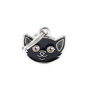 Placa Friends Gato Europeo Negro