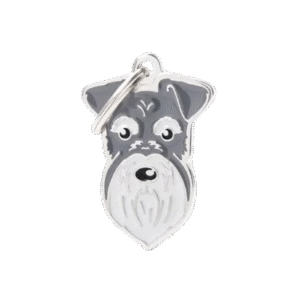 Placa Friends Schnauzer Sal y Pimienta