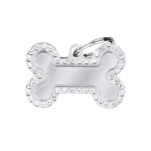 Placa Glam Hueso Grande Glam Blanco