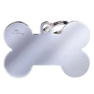 Placa Basic Chrome Hueso XL Latón