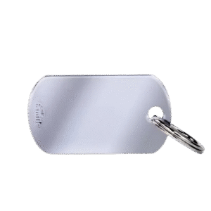 Placa Basic Chrome Military Pequeña