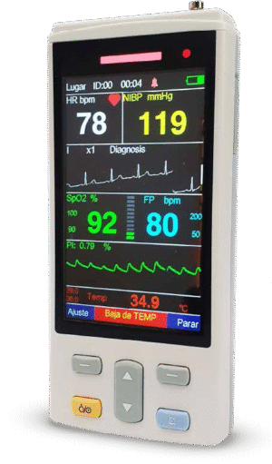 Mini Monitor Veterinario M6S