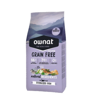 Ownat Grain Free Sterilized Fish Gato