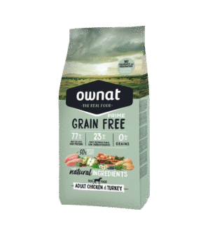 Ownat Grain Free Prime Perro Adulto Pavo / Pollo