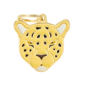 PLACA WILD - LEOPARDO