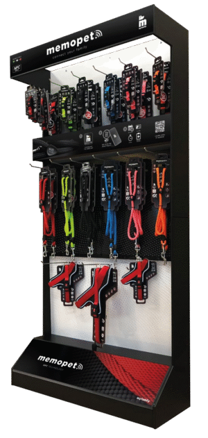 Expositor de Pared para Productos Memopet 15 Ganchos