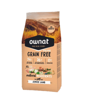 Ownat Grain Free Adult Perro Junior Cordero